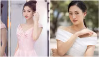 Những hình ảnh khiến hai Hoa hậu tên 