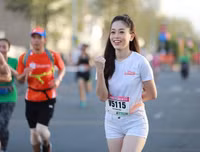 [ẢNH] Dàn Hoa hậu và người đẹp gây sốt ở giải Việt dã toàn quốc 2019