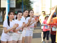 [ẢNH] Dàn Hoa hậu và người đẹp gây sốt ở giải Việt dã toàn quốc 2019