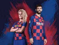 [ẢNH] Messi và đồng đội mặc áo đấu phá cách táo bạo của Barca