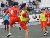 [ẢNH] Cởi nút thắt ghi bàn, ĐKVĐ Trương Định thắng tưng bừng 4-0