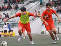 [ẢNH] Cởi nút thắt ghi bàn, ĐKVĐ Trương Định thắng tưng bừng 4-0