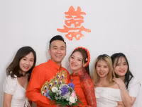 [ẢNH] Cặp đôi người Việt ở Đức làm lễ 