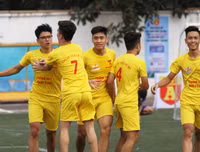 [ẢNH] Những khoảnh khắc ấn tượng chiều 23-10 giải bóng đá học sinh THPT Hà Nội