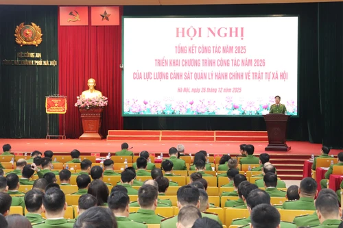 Cảnh sát Quản lý hành chính tiên phong đổi mới sáng tạo và chuyển đổi số