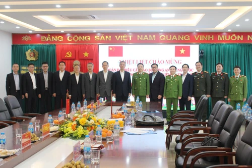 Tăng cường hợp tác, chia sẻ kinh nghiệm giữa Bộ Công an Trung Quốc và Công an Hà Nội