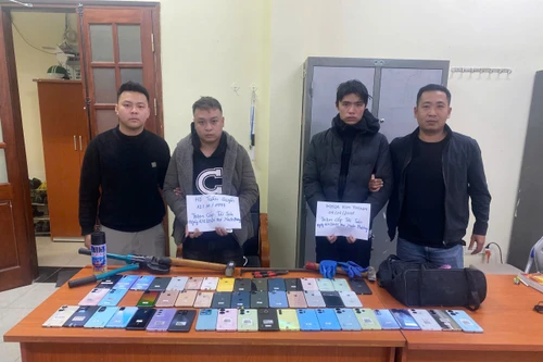 36 giờ truy xét, bắt đối tượng trộm cắp 51 chiếc điện thoại