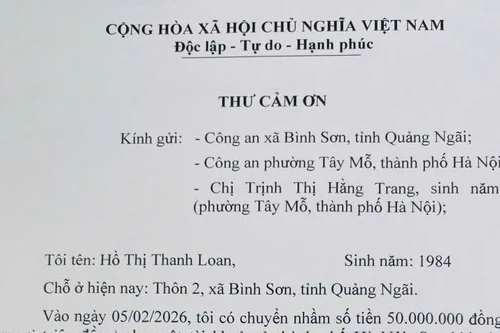 Phối hợp kịp thời, trách nhiệm, hỗ trợ công dân nhận lại tiền chuyển nhầm