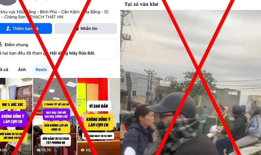 Cảnh giác trước các thông tin xuyên tạc, sai sự thật về công tác phóng mặt bằng trên địa bàn Hà Nội