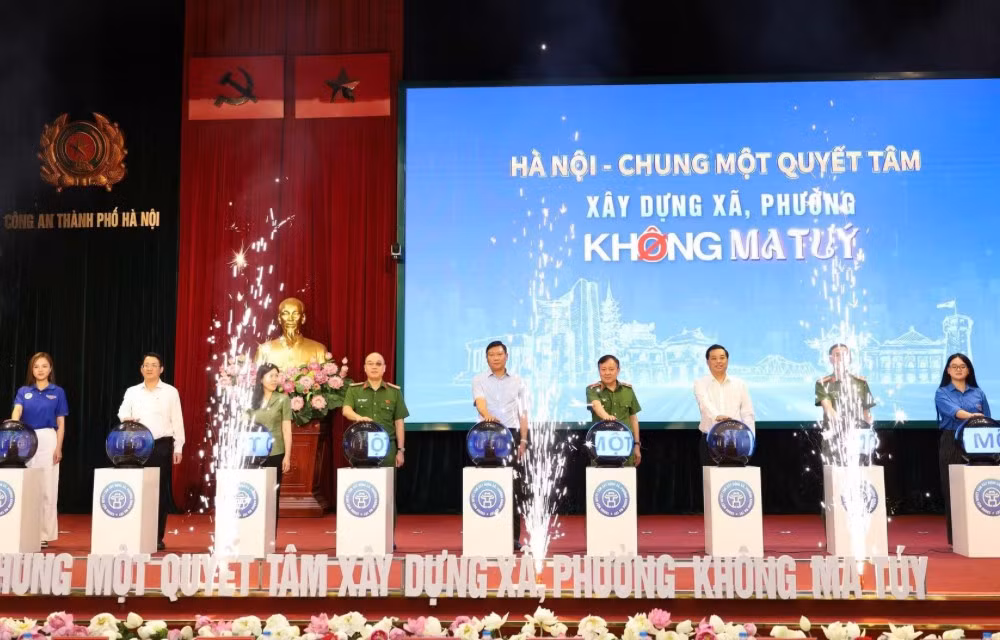 "Hà Nội - chung một quyết tâm xây dựng xã, phường không ma túy"
