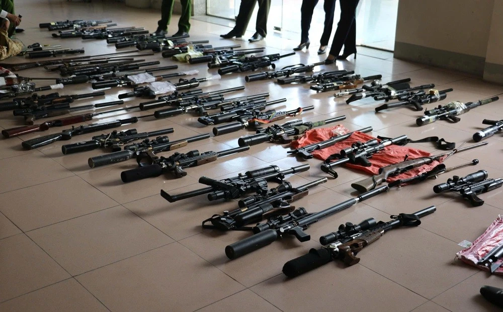 Thủ đoạn của đường dây sản xuất, mua bán vũ khí quân dụng đặc biệt lớn