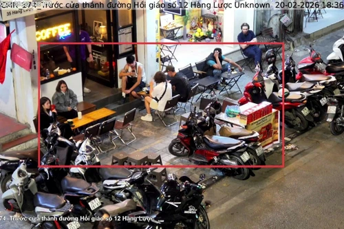 130 trường hợp vi phạm về trật tự đô thị bị “phạt nguội” qua hình ảnh camera 