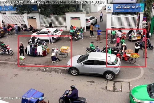 Công an Hà Nội 'phạt nguội' 335 trường hợp vi phạm trật tự đô thị