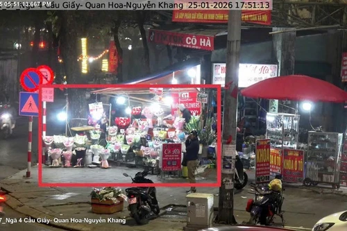 'Phạt nguội' 332 trường hợp vi phạm về trật tự đô thị, trật tự công cộng và vệ sinh môi trường