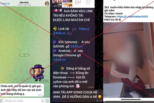 Cảnh báo thủ đoạn lừa đảo núp báo dịch vụ 'mại dâm online”'