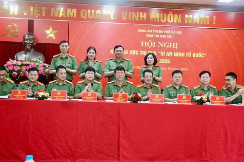 Xứng đáng lực lượng An ninh Công an Thủ đô anh hùng