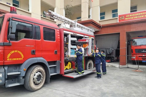 Đảm bảo an toàn phòng cháy tại các điểm bầu cử
