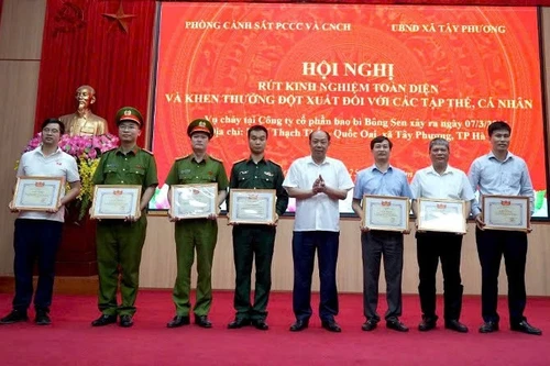 Đúc rút nhiều bài học thiết thực trong công tác 'thực chiến' phòng cháy, chữa cháy