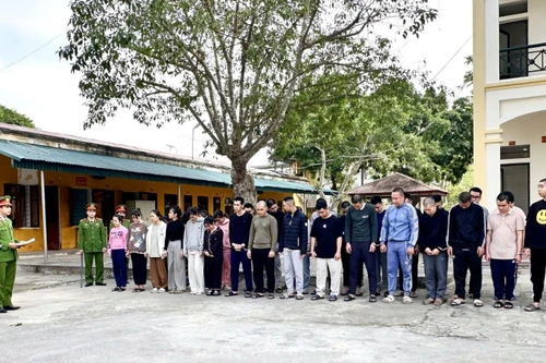  Triệt phá đường dây lừa đảo bằng hình thức thông báo trúng thưởng, bắt giữ 35 đối tượng