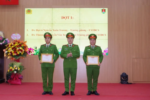 Đóng góp quan trọng trong công tác đấu tranh phòng chống tội phạm