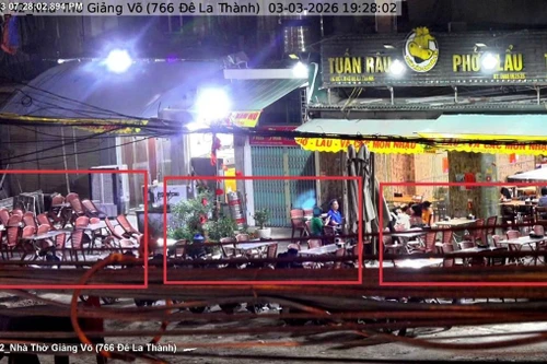 'Phạt nguội' 303 trường hợp vi phạm trật tự đô thị thông qua hình ảnh