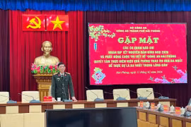Công an Hải Phòng gặp mặt các cơ quan báo chí nhân dịp Tết Nguyên đán Bính Ngọ 2026