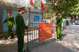 Duy trì xử lý các điểm vi phạm trật tự đô thị tại khu vực ngõ 460 Khương Đình