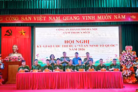Lan tỏa khí thế mới trong phong trào thi đua "Vì an ninh Tổ quốc"
