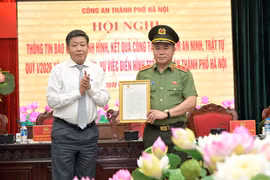 Công an Hà Nội vinh dự đón nhận Thư khen của Thủ tướng Chính phủ