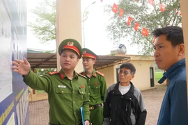 Công an xã Hạ Bằng sẵn sàng các phương án đảm bảo an ninh, an toàn ngày bầu cử