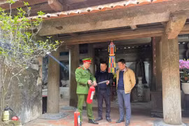 Đảm bảo an toàn phòng cháy tại di tích quốc gia chùa Tây Phương