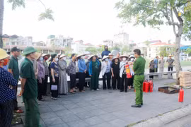 Trang bị kiến thức, kỹ năng xử lý các tình huống cháy nổ, sự cố cho người dân