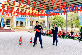 Giáo dục cho trẻ mầm non về kỹ năng cơ bản khi có cháy