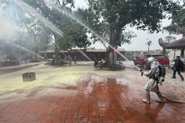 Rèn kỹ năng xử lý tình huống khi có cháy tại các khu di tích