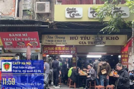 'Phạt nguội' 257 trường hợp vi phạm trật tự đô thị