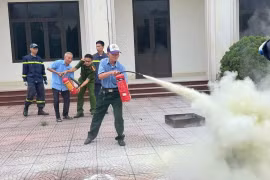 Đẩy mạnh tuyên truyền, nâng cao ý thức phòng cháy, chữa cháy tại khu dân cư