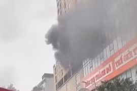 Xử lý nhanh vụ cháy ở chung cư Tân Hồng Hà 317 Trường Chinh