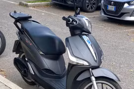 Tìm chủ sở hữu xe Piaggio Liberty là vật chứng vụ án
