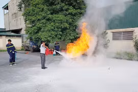 Tuyên truyền nghiệp vụ phòng cháy chữa cháy và cứu nạn cứu hộ cho lực lượng dân phòng