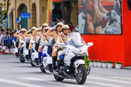 Thông báo phân luồng giao thông phục vụ Lễ xuất quân và diễn tập công tác bảo vệ Đại hội đại biểu toàn quốc lần thứ XIV của Đảng