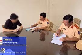 Xử lý tài xế dùng băng dán che biển số xe tránh phạt nguội