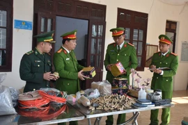 Hai anh em biến bếp thành nơi sản xuất pháo nổ