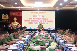 Đánh giá chính xác, khách quan vai trò lãnh đạo, chỉ đạo của cấp uỷ trong CATP Hà Nội