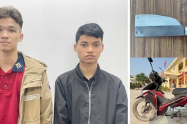 Bắt 2 đối tượng dùng dao đe dọa lái "xe ôm" cướp xe máy