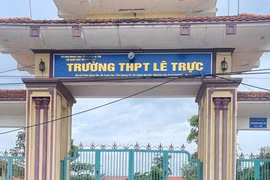 Khởi tố 2 giáo viên liên quan đến vi phạm tại điểm thi Trường THPT Lê Trực