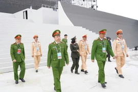 Lãnh đạo Công an Hà Nội kiểm tra công tác bảo đảm an ninh, an toàn Chương trình nghệ thuật đặc biệt tại Sân vận động Mỹ Đình