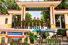 Công an xã Tây Phương bảo đảm an ninh, an toàn kỳ thi tuyển sinh vào lớp 10 THPT