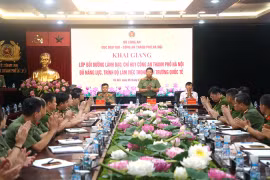 Nâng tầm đội ngũ lãnh đạo Công an thành phố Hà Nội đáp ứng yêu cầu hội nhập quốc tế