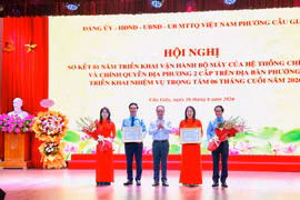 Xây dựng nền hành chính tinh gọn, hiệu lực, hiệu quả và sát với nhân dân