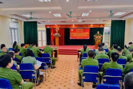 Công an phường Yên Nghĩa tổ chức hội nghị sơ kết quý I năm 2026